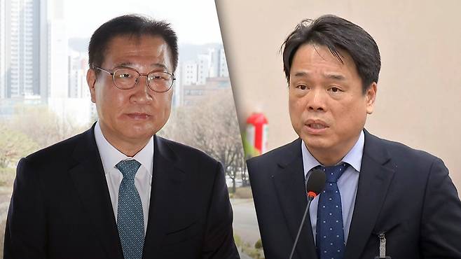 박성재 법무부 장관과 배상업 법무부 출입국·외국인정책본부장