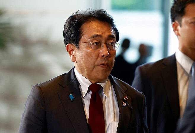 아카자와 료세이 일본 경제재생상. 로이터연합뉴스