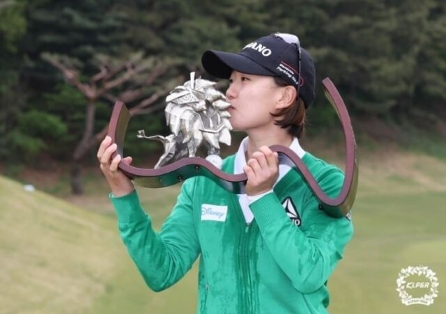 대회 3연패에 도전하는 최은우. /KLPGA