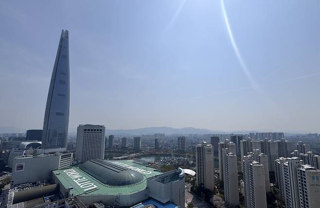 잠실동 트리지움 등 잠실 전경  [헤럴드 DB]