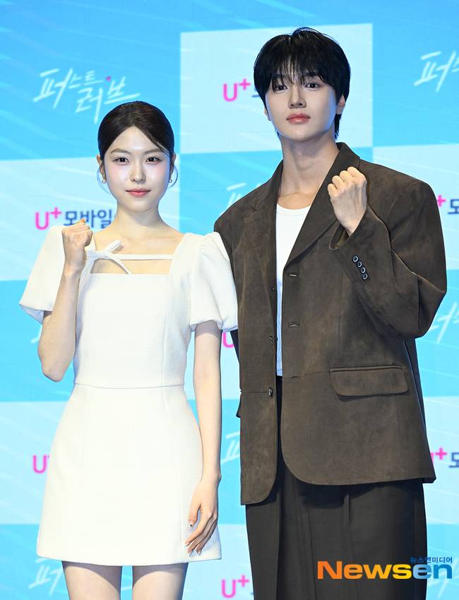 왼쪽부터 황지아, 차준호