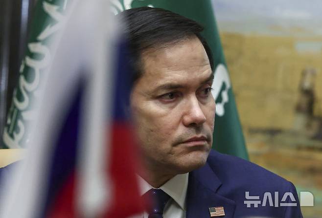 [리야드=AP/뉴시스] 마코 루비오 미국 국무장관. (사진=뉴시스DB)