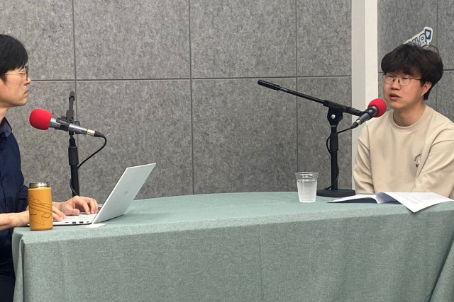 ▲<강상구 시사콕>에 출연 중인 심규협 국장. ⓒ프레시안