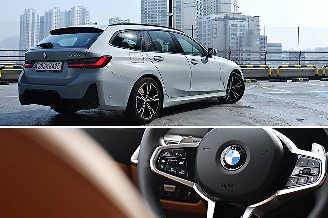 BMW 320i 투어링. 사진 김학수 기자
