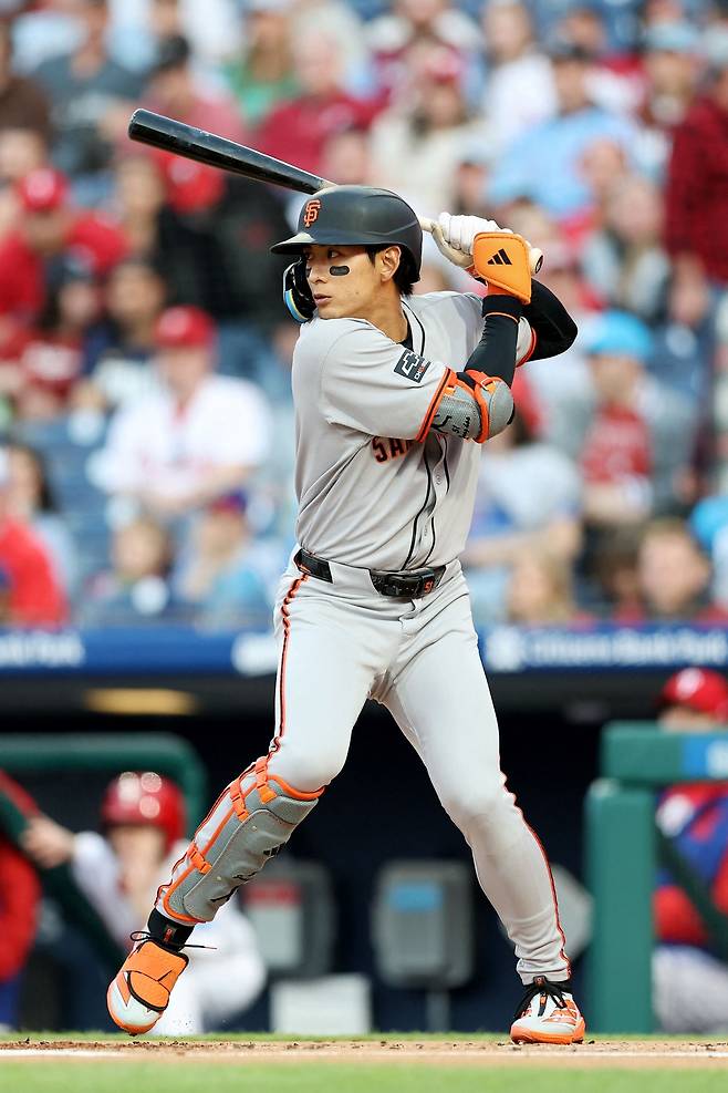 이정후.  필라델피아 | AFP연합뉴스