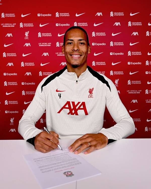 리버풀 버질 반 다이크. 사진┃리버풀