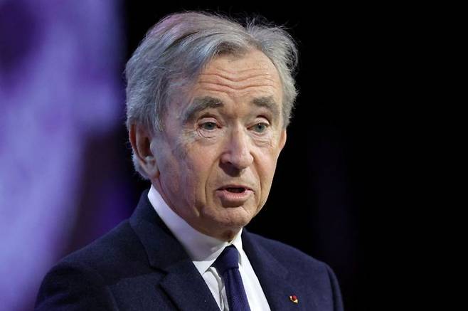 베르나르 아르노 루이뷔통모에헤네시(LVMH) 회장. 로이터연합뉴스