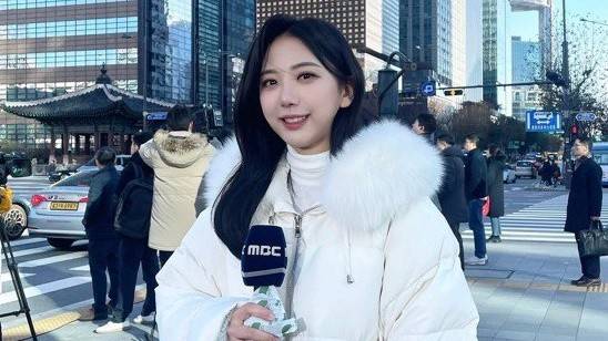 ▲고 오요안나 기상캐스터.