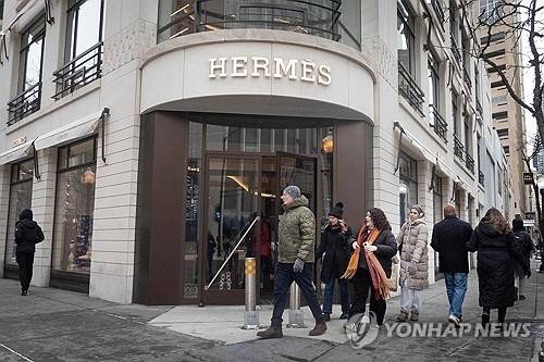미국 시카고의 에르메스 매장 <사진=AFP 연합뉴스>