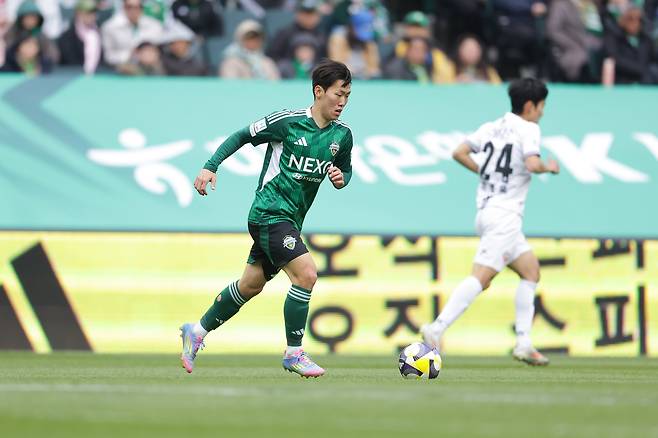 전북 현대 강상윤. 프로축구연맹 제공