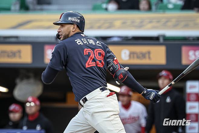 롯데 빅터 레이예스. 롯데 자이언츠 제공