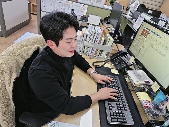 신경민 농업기술센터 귀농귀촌팀 주무관 [괴산군 제공. 재판매 및 DB 금지]