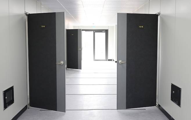 모듈러주택 복도 [촬영 박세진]