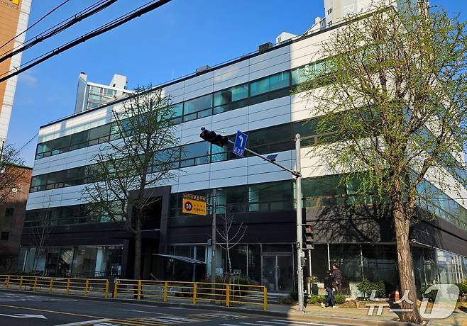 서울 광진구에 설립 예정인 스누반려동물헬스케어센터. 인테리어 공사가 진행 중이다. ⓒ 뉴스1 최서윤 기자