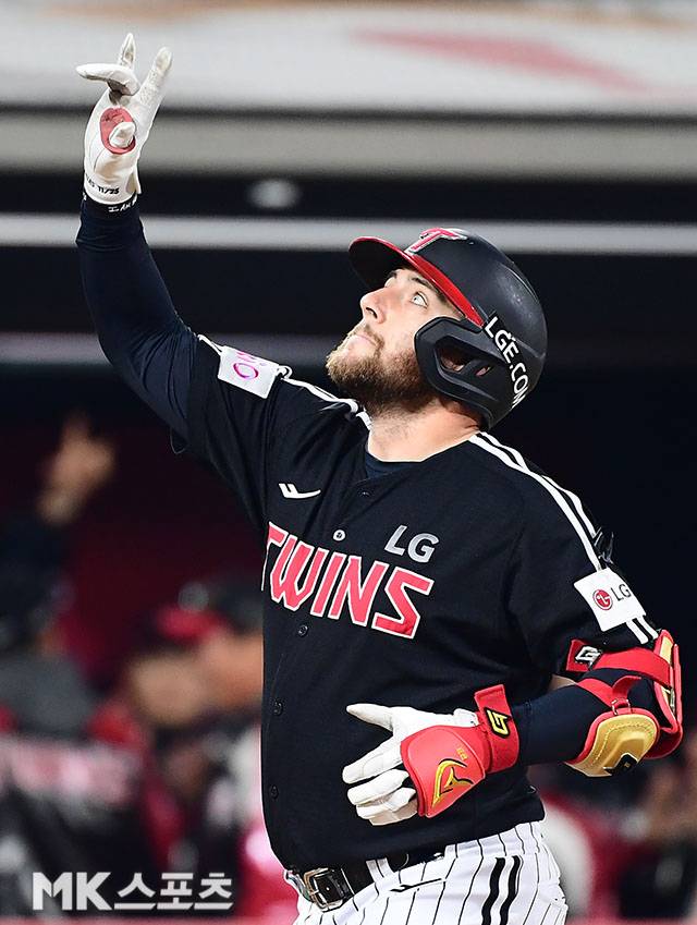 LG의 효자 외국인 타자인 오스틴. 사진=김영구 기자