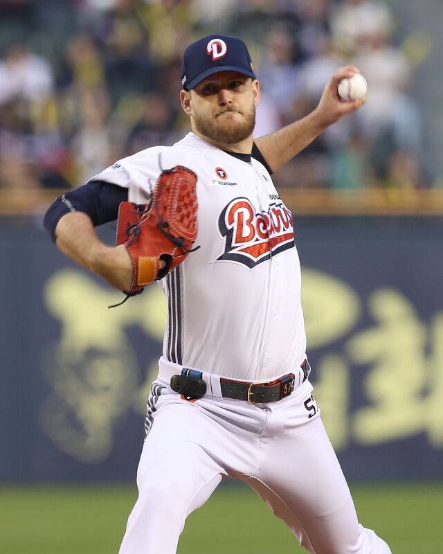 두산 베어스 콜 어빈./두산 베어스