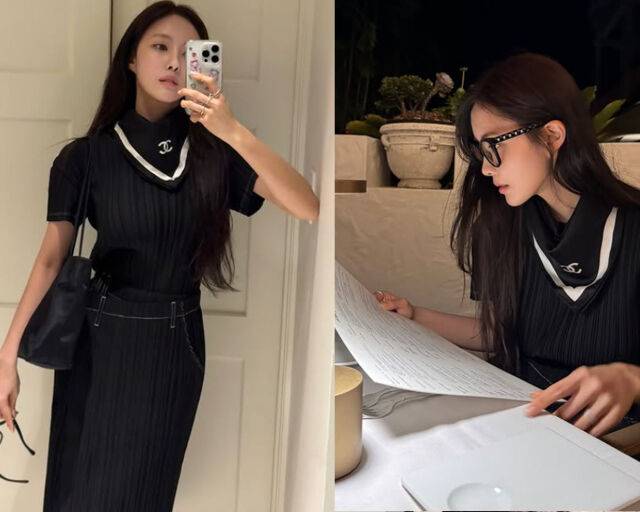 효민이 행복한 신혼여행을 즐기고 있다. / 효민 SNS 캡처
