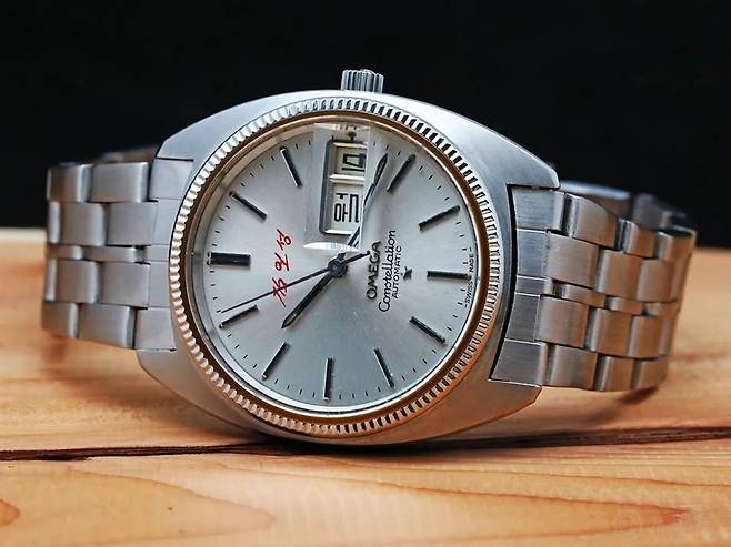 이른바 '김일성 시계'로 알려진 오메가 컨스텔레이션.