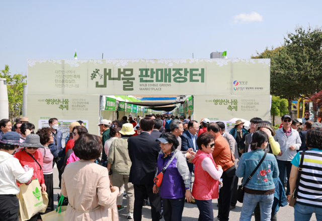 영양 산나물축제 현장. 사진제공=경북도