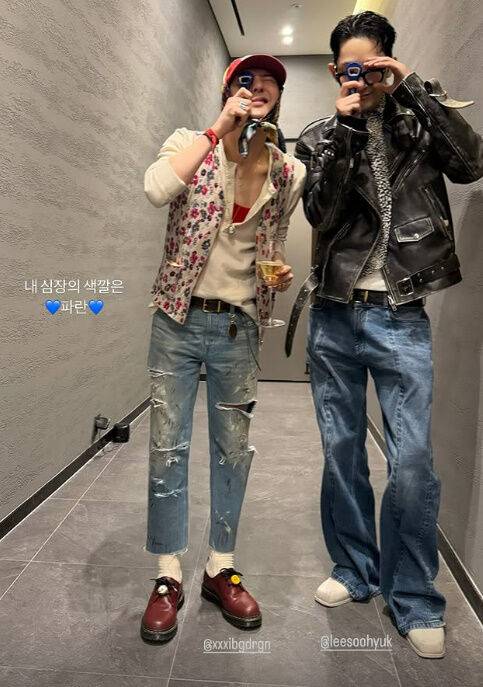 ▲ 출처| 지드래곤 개인 계정