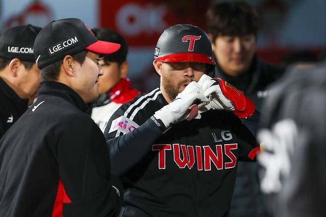 ▲ LG 오스틴 딘 ⓒ LG 트윈스