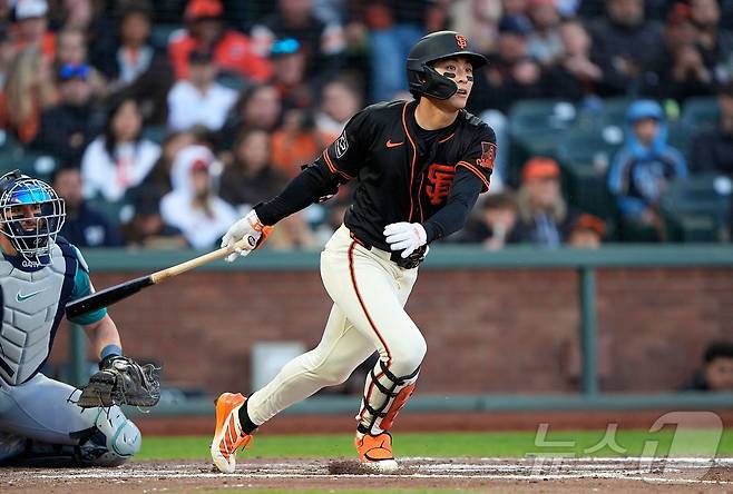 이정후(27·샌프란시스코 자이언츠). ⓒ AFP=뉴스1