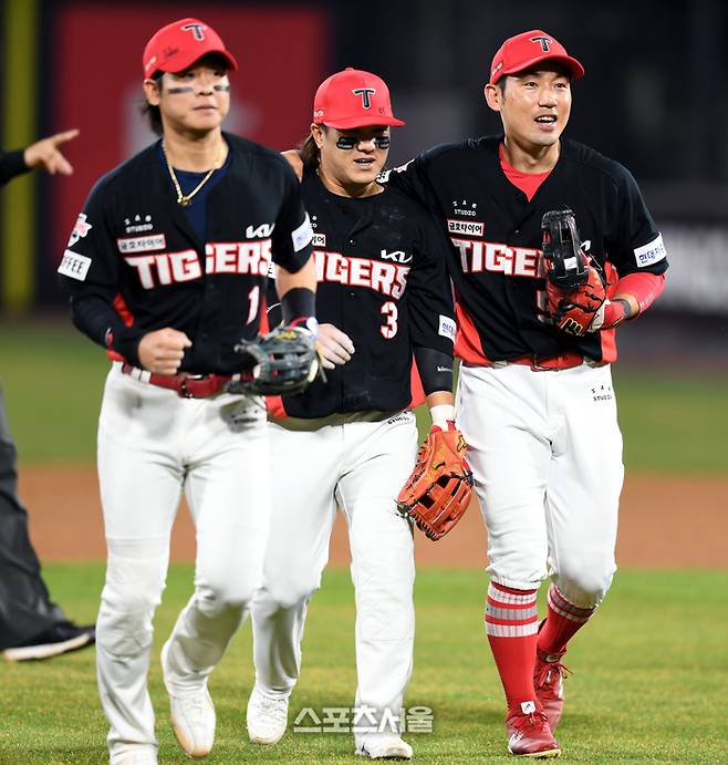 박찬호-김선빈 키스톤 콤비는 이범호 감독이 가장 믿고 기용하는 조합이다. 수원 | 최승섭기자 thunder@sportsseoul.com