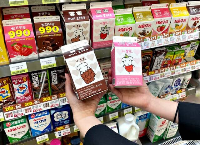 CU가 인기 캐릭터 '가나디'와 협업했다. (제공=BGF리테일)