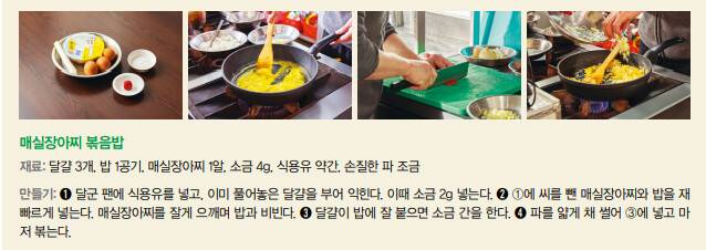 조광효 요리사가 만든 매실장아찌 볶음밥 레시피. 성기령 기자