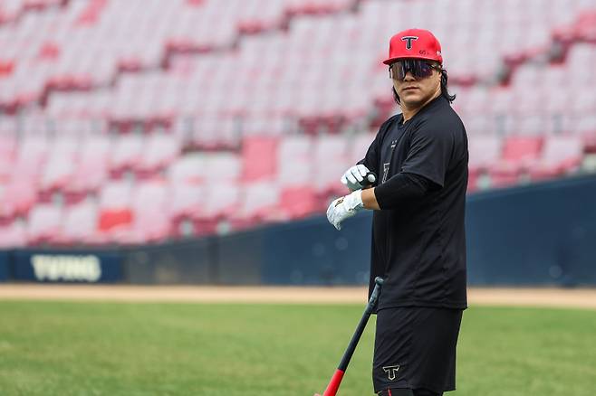 20일 잠실 두산전에 2루수로 선발 라인업에 복귀한 김선빈. KIA 제공