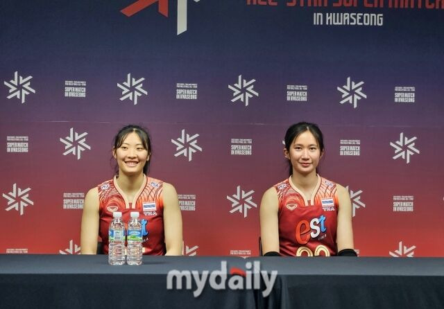 자이센 나타니차(왼쪽)와 껍깨우 나티마./화성=심혜진 기자