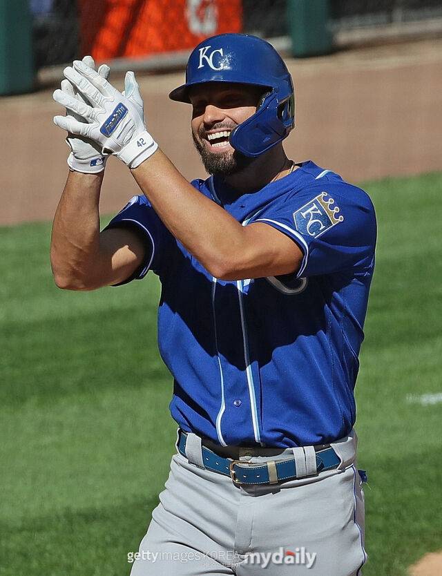 캔자스시티에서 뛰던 시절 라이언 맥브룸./게티이미지코리아