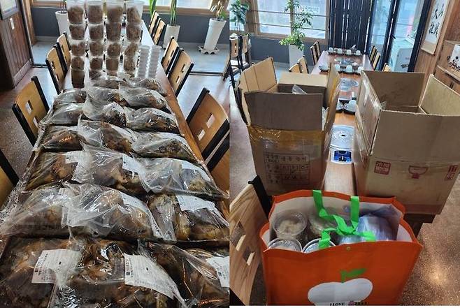 [서울=뉴시스] 2025년 4월 17일 아프니까 사장이다에는 닭백숙 20마리, 60인분 포장 예약 주문 손님이 노쇼해 120만원을 손해 봤다는 사장의 사연이 올라왔다.(사진=아프니까 사장이다 갈무리)  *재판매 및 DB 금지