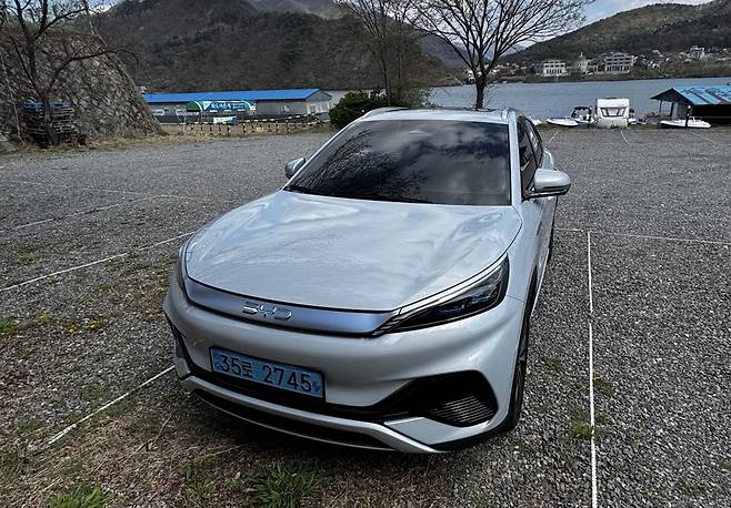 BYD코리아가 국내에 선보인 아토3.