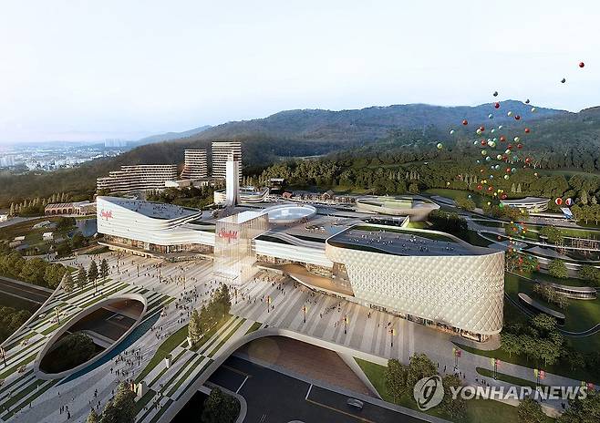 '그랜드 스타필드 광주' 조감도 [신세계프라퍼티 제공. 재판매 및 DB 금지]