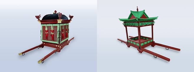 신여(왼쪽)와 향용정 [국가유산청 궁능유적본부 제공. 재판매 및 DB 금지]