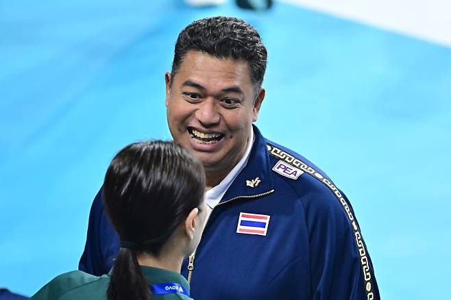 태국 키아티퐁 랏차따끼엔까 감독 [한국배구연맹 제공. 재판매 및 DB 금지]