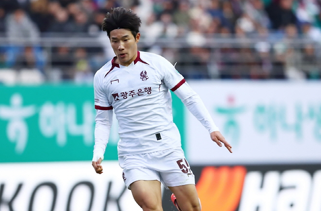 광주FC 박태준. 사진 | 광주FC