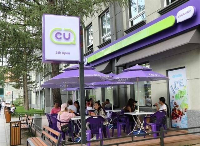 몽골 내 CU 매장 전경. (사진=BGF리테일)