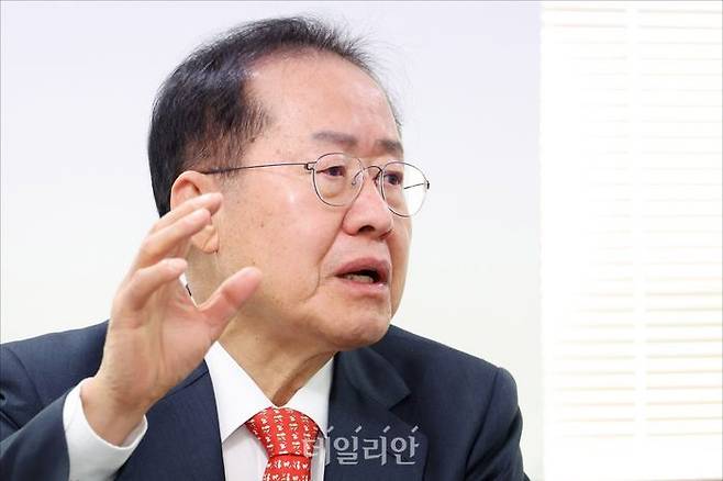 홍준표 국민의힘 대선 경선 예비후보 ⓒ데일리안 홍금표 기자