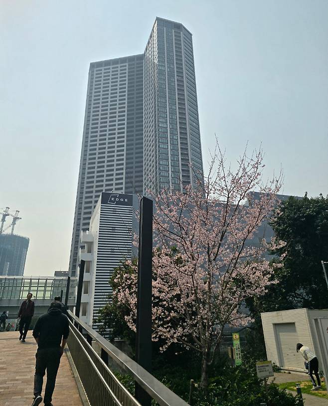 ‘코코판 가치도키’가 입주해 있는 맨션의 외경.