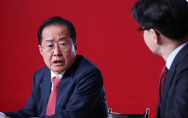 20일 열린 국민의힘 대선 경선 후보자 B조 토론회 (사진, 국민의힘)