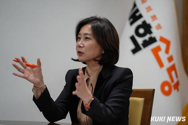 허은아 전 개혁신당 대표. 쿠키뉴스 자료사진
