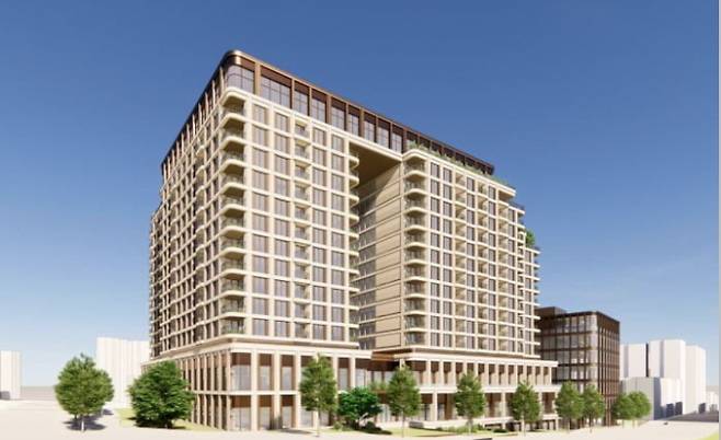 지난해 한국이 초고령사회에 진입함에 따라 노인 주거 형태에 대한 관심이 커지고 있다. 사진은 현대건설이 서울 은평구 진광동에 짓는 시니어 레지던스 조감도. /사진=현대건설 제공