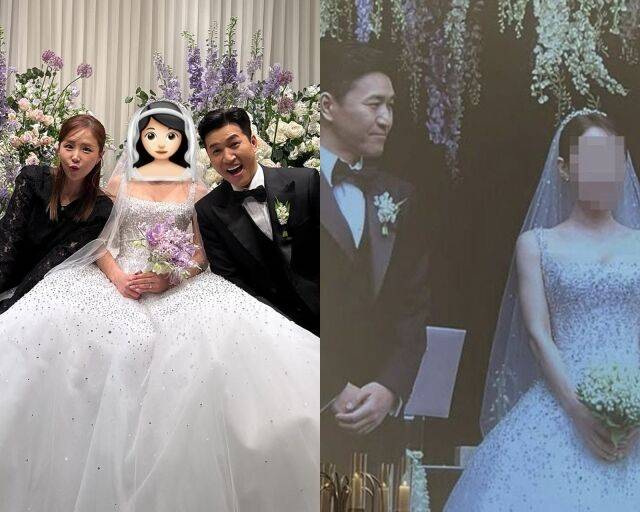 그룹 코요태 김종민 결혼식 현장/그룹 코요태 신지 소셜미디어, 가수 인순이 소셜미디어