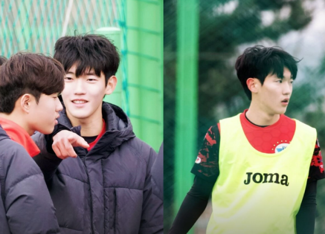 전 축구선수 송종국 아들 송지욱이 근황을 공개했다./송지욱 SNS