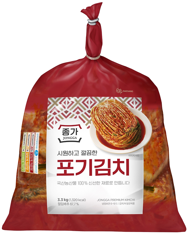 종가 포기김치 [대상그룹 제공]