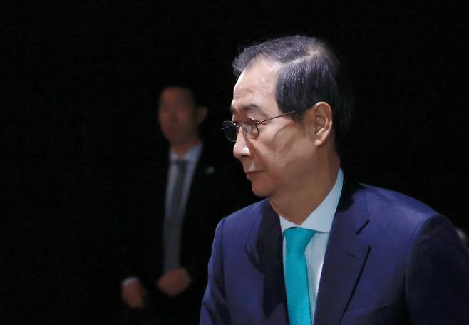 한덕수 대통령 권한대행 국무총리. 연합뉴스