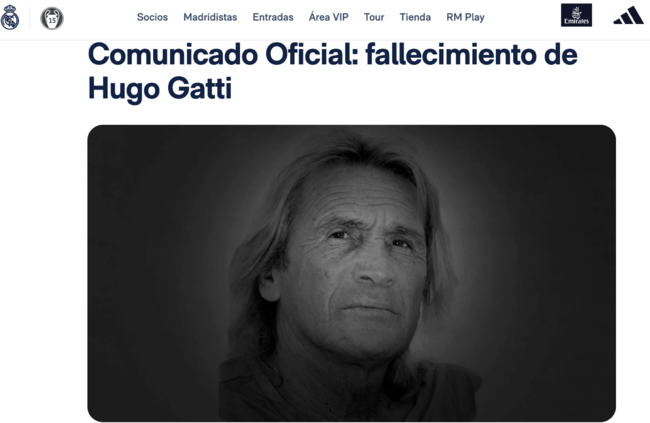 [사진]레알 마드리드 홈페이지