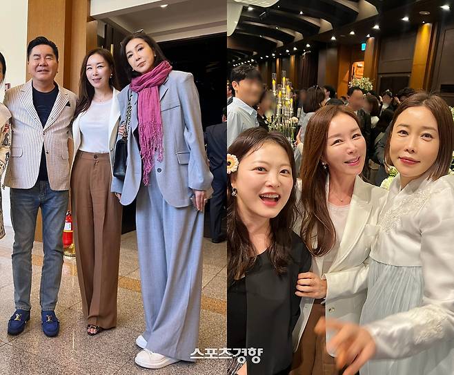 심현섭의 결혼에 지원을 이어온 심형래·심혜진·심희재·심진화·심하은. 개그맨 권영찬 제공